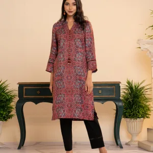 Floral Printed Co-ord Set -Wine Color